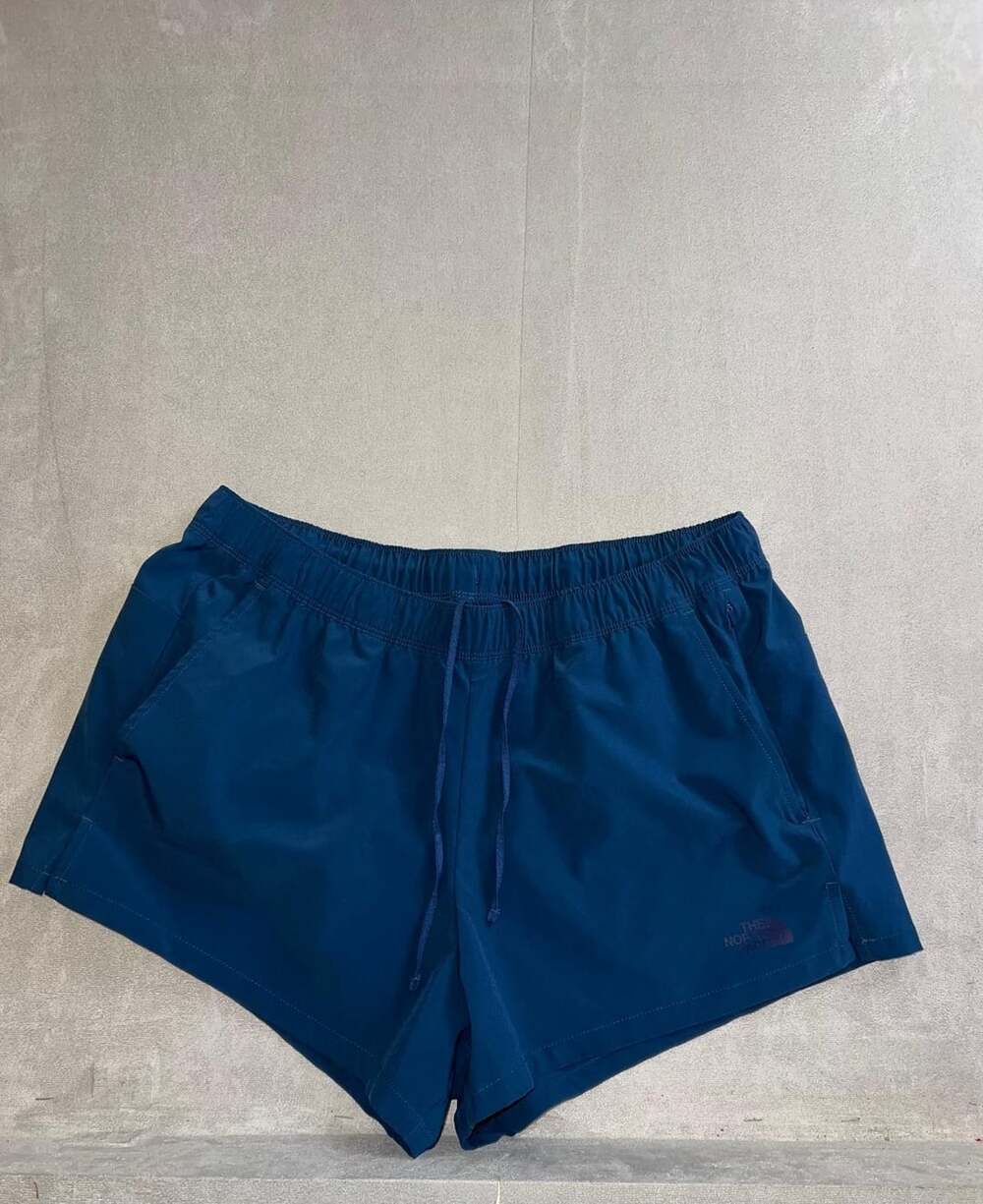 The North Face Flex Woven Shorts Size L Navy Blue Athletic Activewear